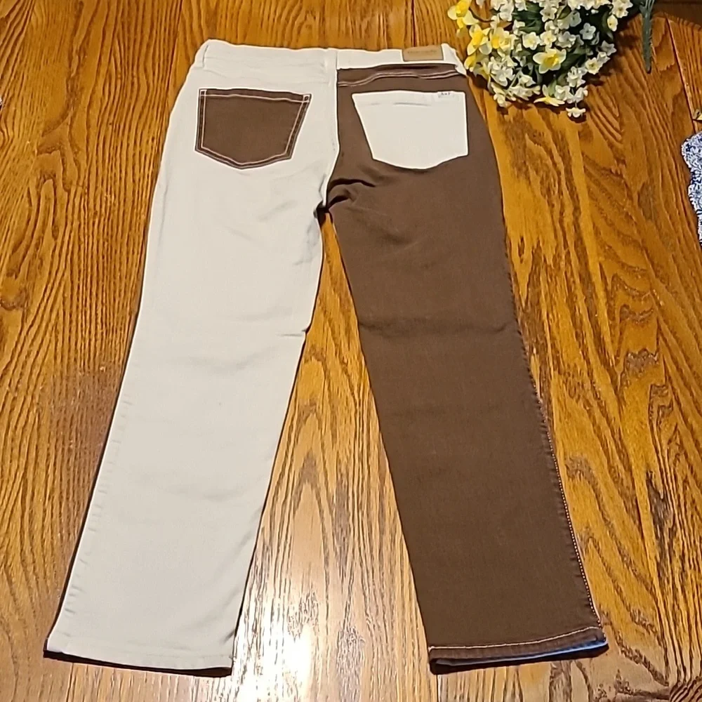 Abercrombie kids Straight Leg 2 Color Jeans - Girls 13/14 Short - Picture 8 of 10